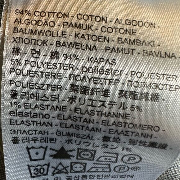 LEVI’S Women’s Snap Down Denim Jean Skirt Blue Size 30 - Picture 8 of 10